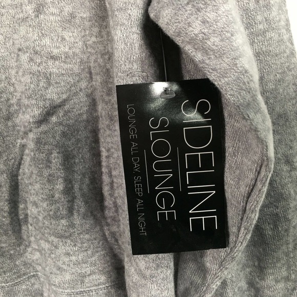 Sideline Oklahoma State Long Sleeve Ravine Slounge Wear, Women's Size L - Grey - Picture 3 of 9